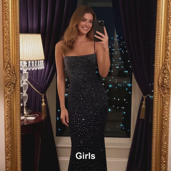 Estelle dress try-on video | LUXYWEARS