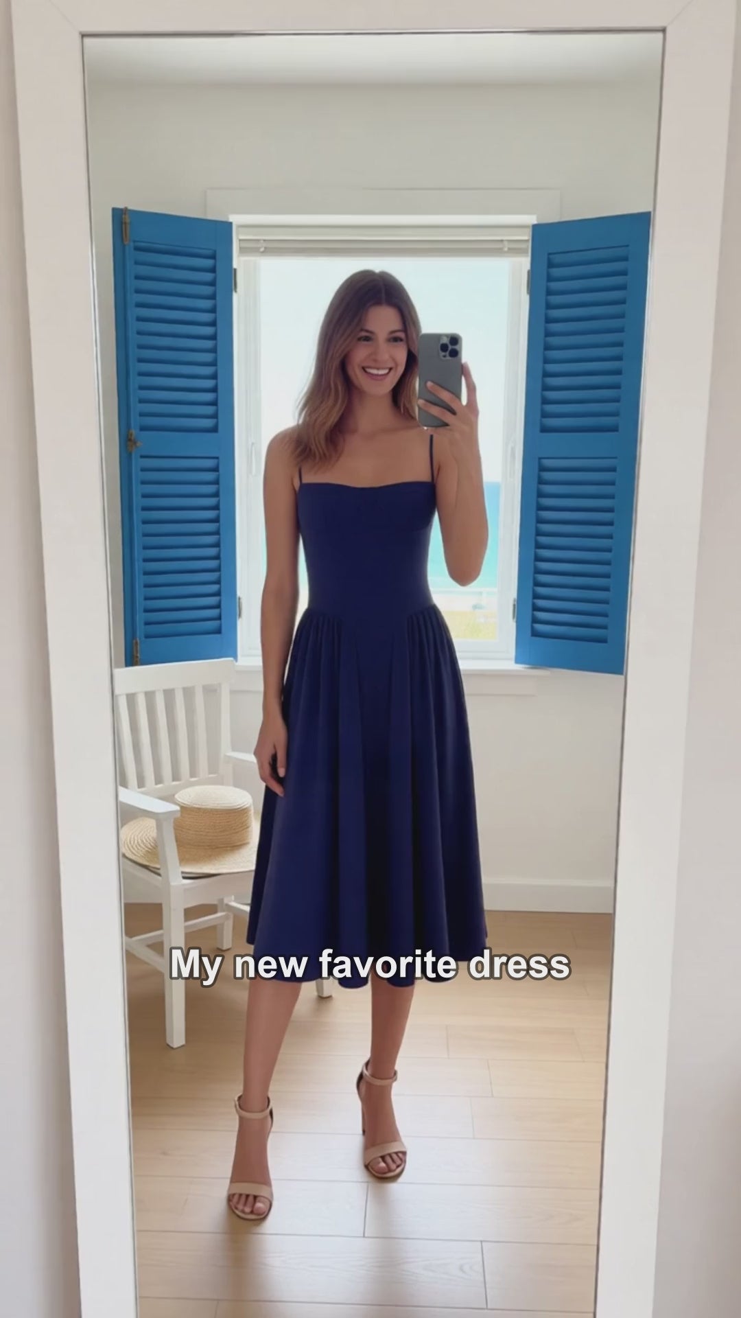 Juliette dress try-on video | LUXYWEARS